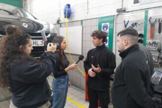 Telemadrid en nuestra Escuela de Taller