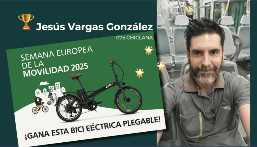 ????⚡¡Ya tenemos ganador de la bicicleta eléctrica plegable de la #FeuVertSEM2025! ????