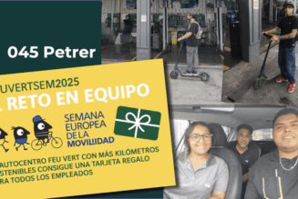 ???? 045 Petrer, centro ganador del reto colectivo de la Semana Europea de la Movilidad 2025