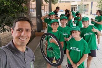 Alejandro (098 Vícar/Almería) sigue contagiando el “vicio” de cuidar de los vehículos 🚲💚