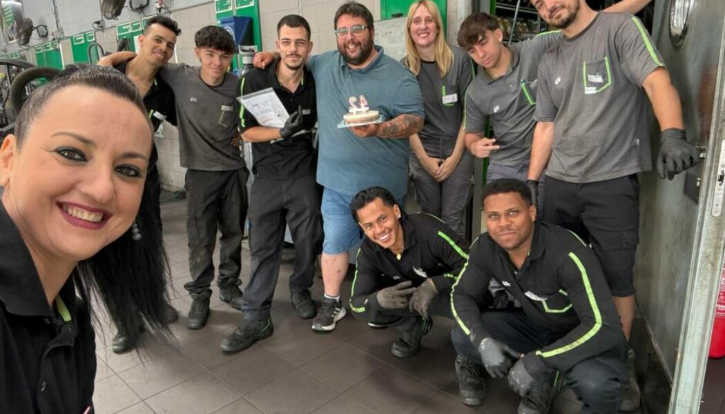 Una tarta con parada obligatoria 🎂