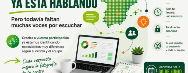 Encuesta de Necesidades de Formación: ¿Está representada la realidad de tu centro?
