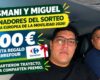 🎁 Osmani y Miguel comparten trayecto. Y ahora comparten también premio