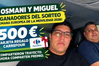 🎁 Osmani y Miguel comparten trayecto. Y ahora comparten también premio