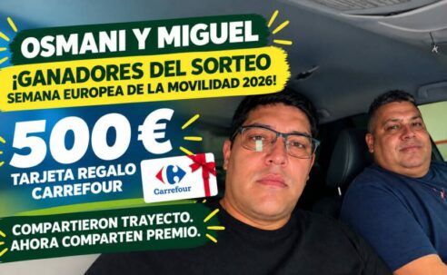 🎁 Osmani y Miguel comparten trayecto. Y ahora comparten también premio