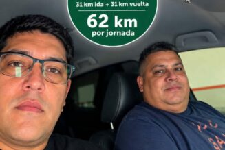 Osmani y Miguel: 62 kilómetros, un solo coche