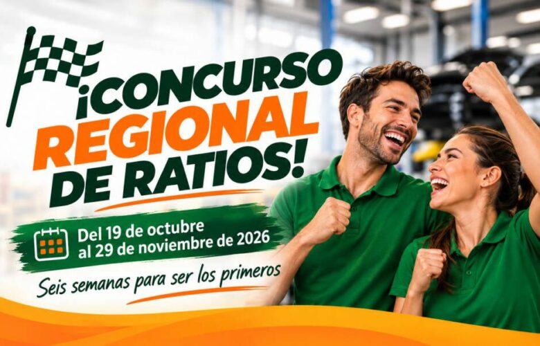 ¡Nuevo Concurso Regional de Ratios! Cuatro retos y premios para todo el equipo